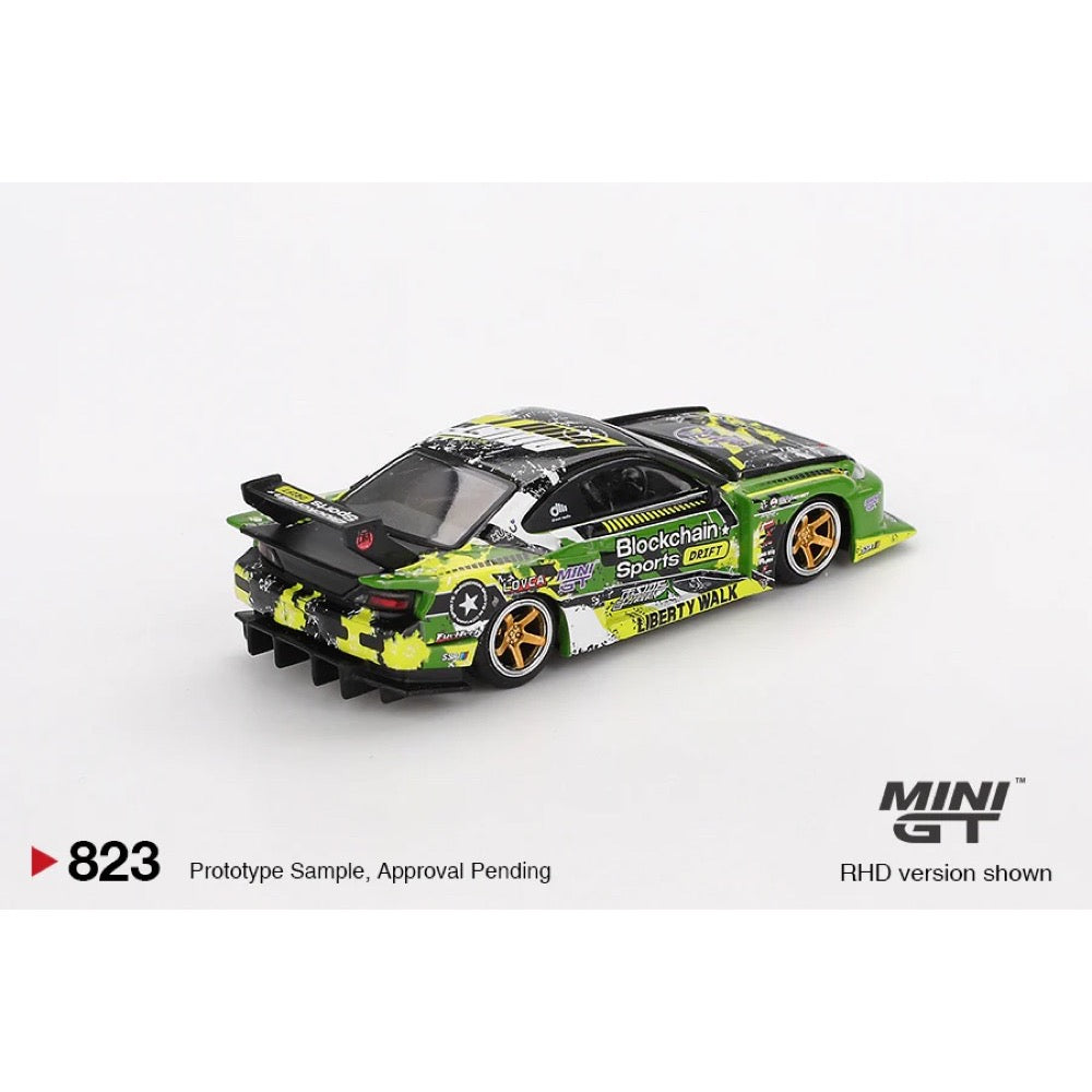 Mini GT MGT00823-R 1/64 Nissan LB-Super Silhouette S15 SILVIA #555 V2  2024 Formula Drift Japan
