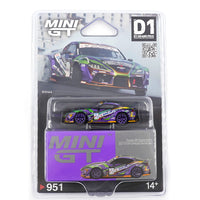 Mini GT MGT00951-BL 1/64 Toyota GR Supra KUHL 2021 D1GP Evangelion Racing