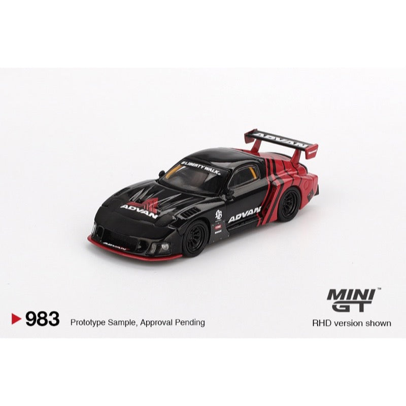 Mini GT MGT00983-R Mazda RX-7 LB-Super Silhouette Advan
