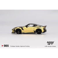 Mini GT MGT00985-R 1/64 Nissan Z VeilSide FZ400 Gold Chrome