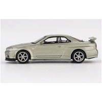 Mini GT MGT01003-R Nissan Skyline GT-R (R34) V-Spec II Nür - Millenium Jade