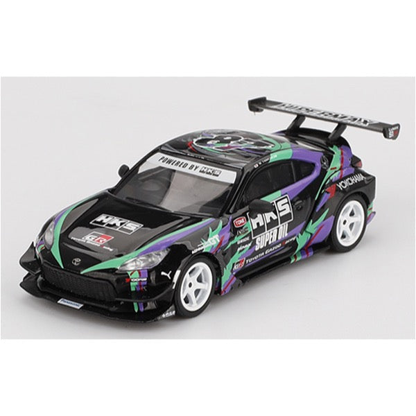 Mini GT MGT01005-R 1/64 Toyota GR86 HKS TYPE R 2022 Tokyo Auto Salon