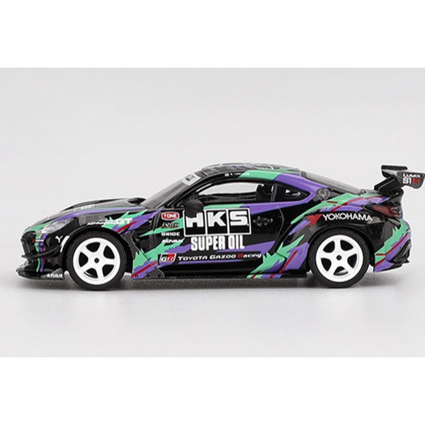Mini GT MGT01005-R 1/64 Toyota GR86 HKS TYPE R 2022 Tokyo Auto Salon