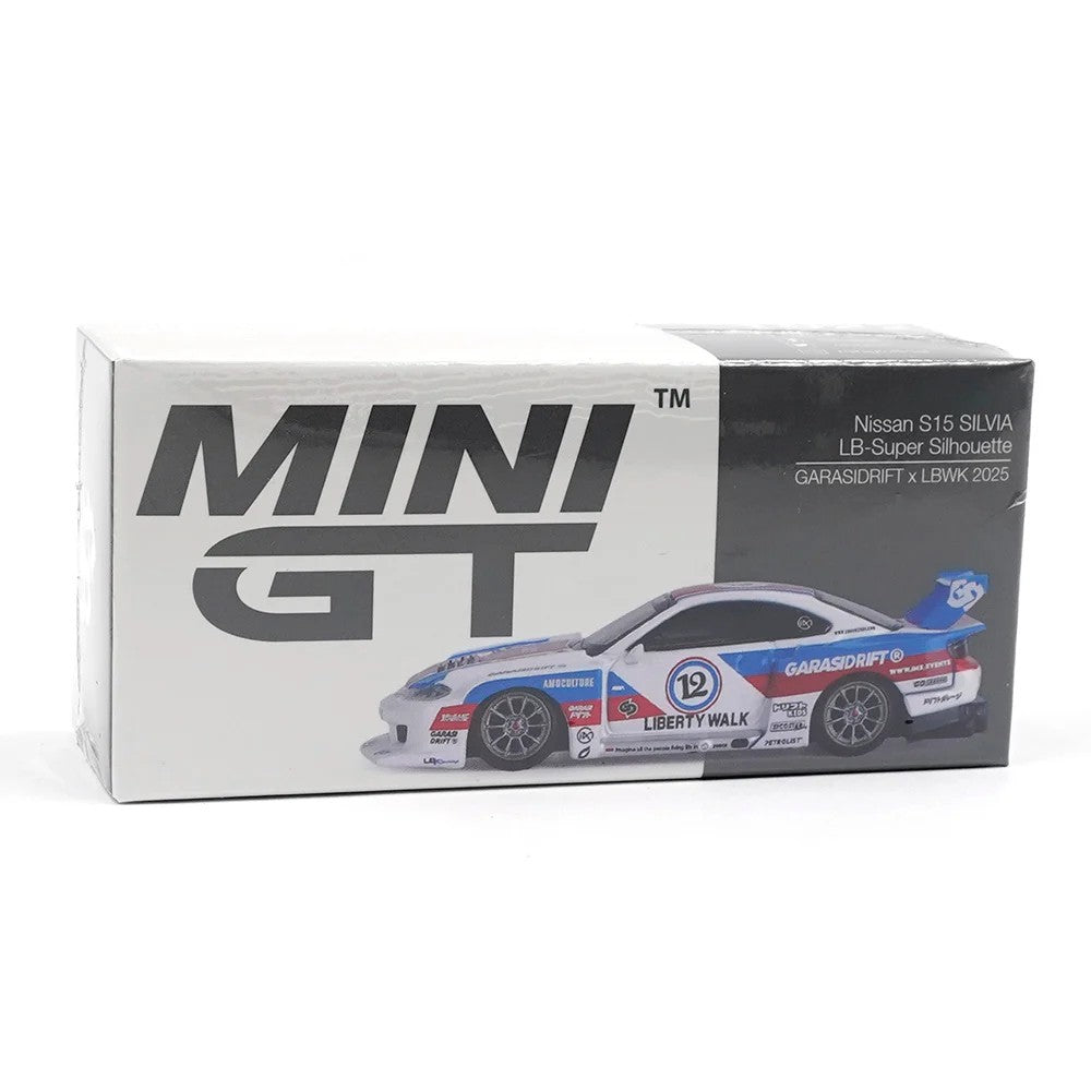Mini GT MGT01022-R 1/64 Nissan LB-Super Silhouette S15 Silvia Garasidrift X LBWK 2025