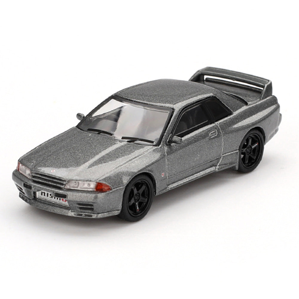 Mini GT 1/64 MGT01024-R Nissan Skyline GT-R NISMO BNR32 CRS Version Dark Metal Gray