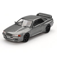 Mini GT 1/64 MGT01024-R Nissan Skyline GT-R NISMO BNR32 CRS Version Dark Metal Gray