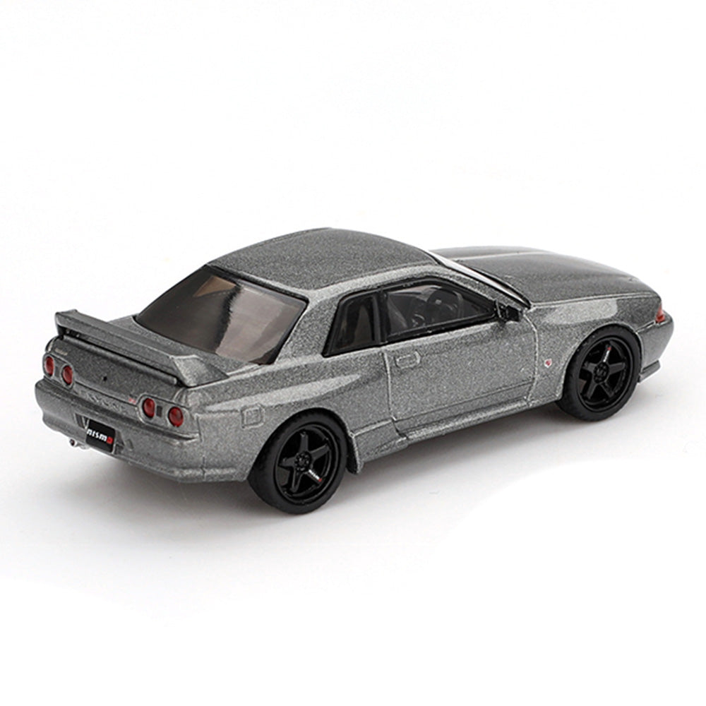 Mini GT 1/64 MGT01024-R Nissan Skyline GT-R NISMO BNR32 CRS Version Dark Metal Gray