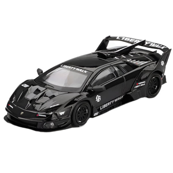 Mini GT MGT01053-L Lamborghini Lb-Silhouette Works Murcielago Gt Evo Black