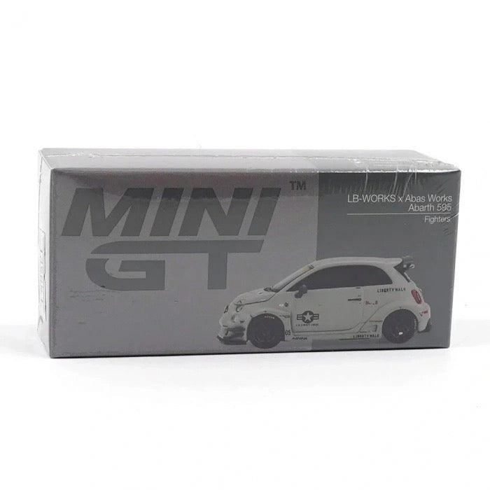 Mini GT MGT01064-L Abarth 595 Lb-Works X Abas Works Fighters