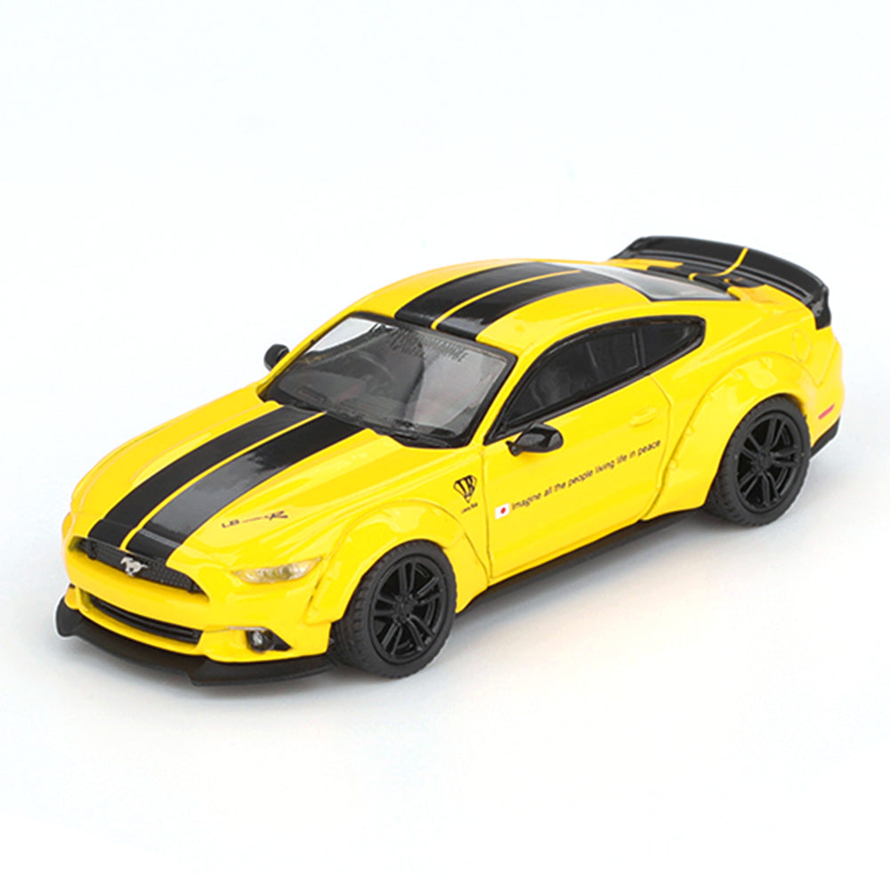 Mini GT MGT01077-R 1/64 LB-Works Ford Mustang Triple Yellow