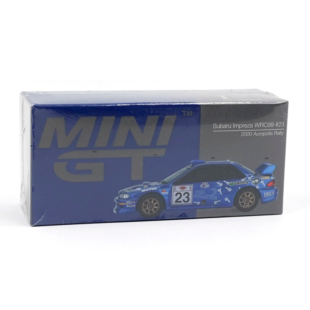 Mini GT MGT01078-L 1/64 Subaru Impreza WRC99 No.23¬† 2000 Acropolis Rally