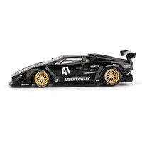 Mini GT MGT01081-L 1/64 Lamborghini Countach LB-Works Black