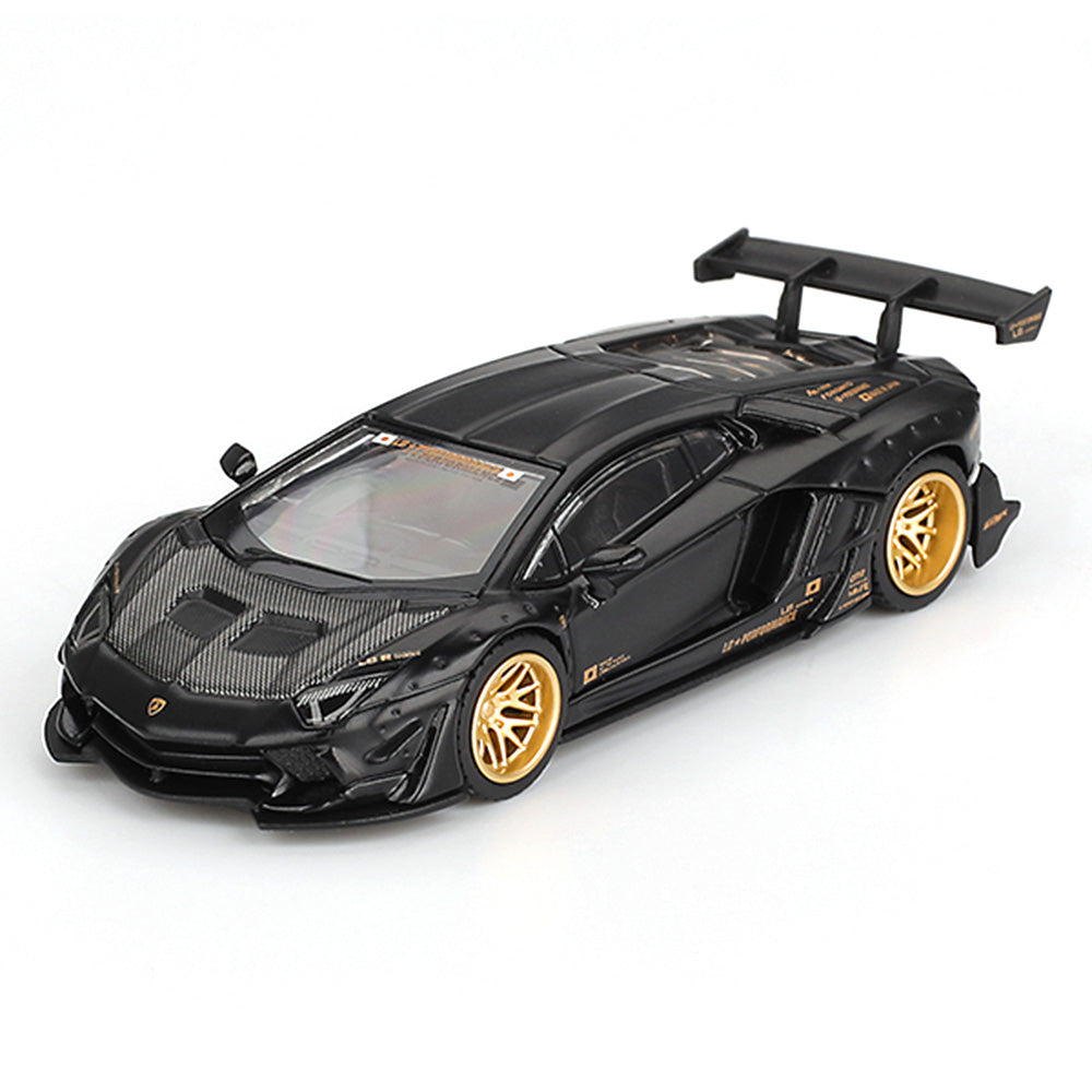 Mini GT MGT01087-R 1/64 LB Works Lamborghini Aventador Limited Edition Matte Black