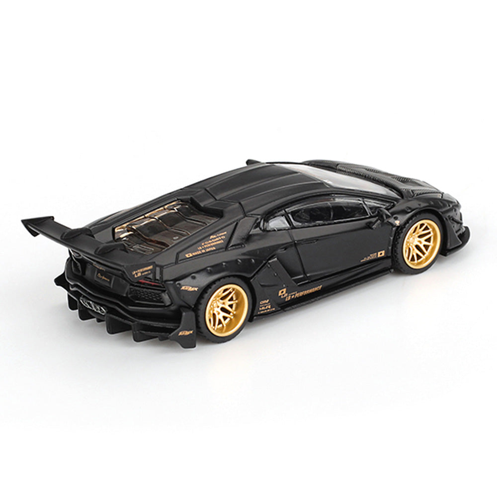 Mini GT MGT01087-R 1/64 LB Works Lamborghini Aventador Limited Edition Matte Black