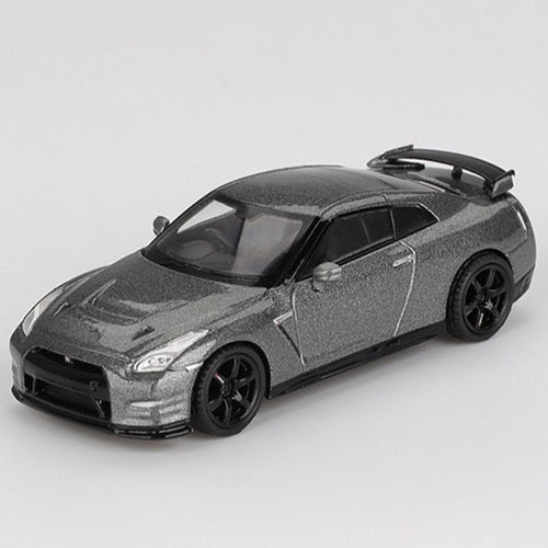 Mini GT MGT01089-R 1/64 Nissan GT-R 2013 Dark Metal Gray Nismo R35 CRS Version 840456308837