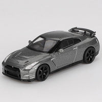 Mini GT MGT01089-R 1/64 Nissan GT-R 2013 Dark Metal Gray Nismo R35 CRS Version 840456308837