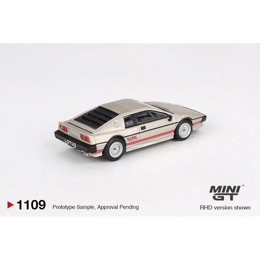 Mini GT MGT01109-R 1/64 Lotus Esprit Turbo Metallic Silver