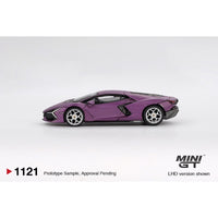 Mini GT MGT01121-R 1/64 Lamborghini Revuelto Viola 30th Matte