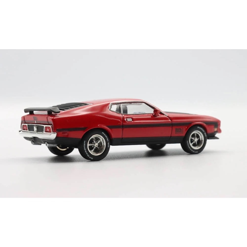 Mini GT MGT01122-L 1/64 Ford Mustang Mach1 1971 Race Red