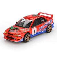 Mini GT MGT01140-L 1/64 Subaru Impreza WRC97 #1 1999 DRM Champion 840456311073