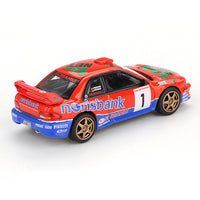 Mini GT MGT01140-L 1/64 Subaru Impreza WRC97 #1 1999 DRM Champion 840456311073