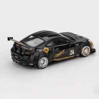 Mini GT MGT01149-R 1/64 Toyota GR86 LB Nation Black / Gold 840456311967