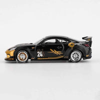 Mini GT MGT01149-R 1/64 Toyota GR86 LB Nation Black / Gold 840456311967