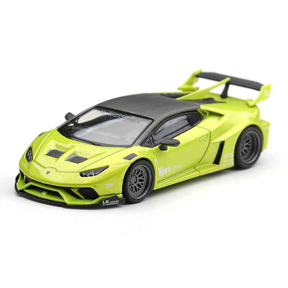 Mini GT Lamborghini Huracan LB-WORKS Lime Metallic