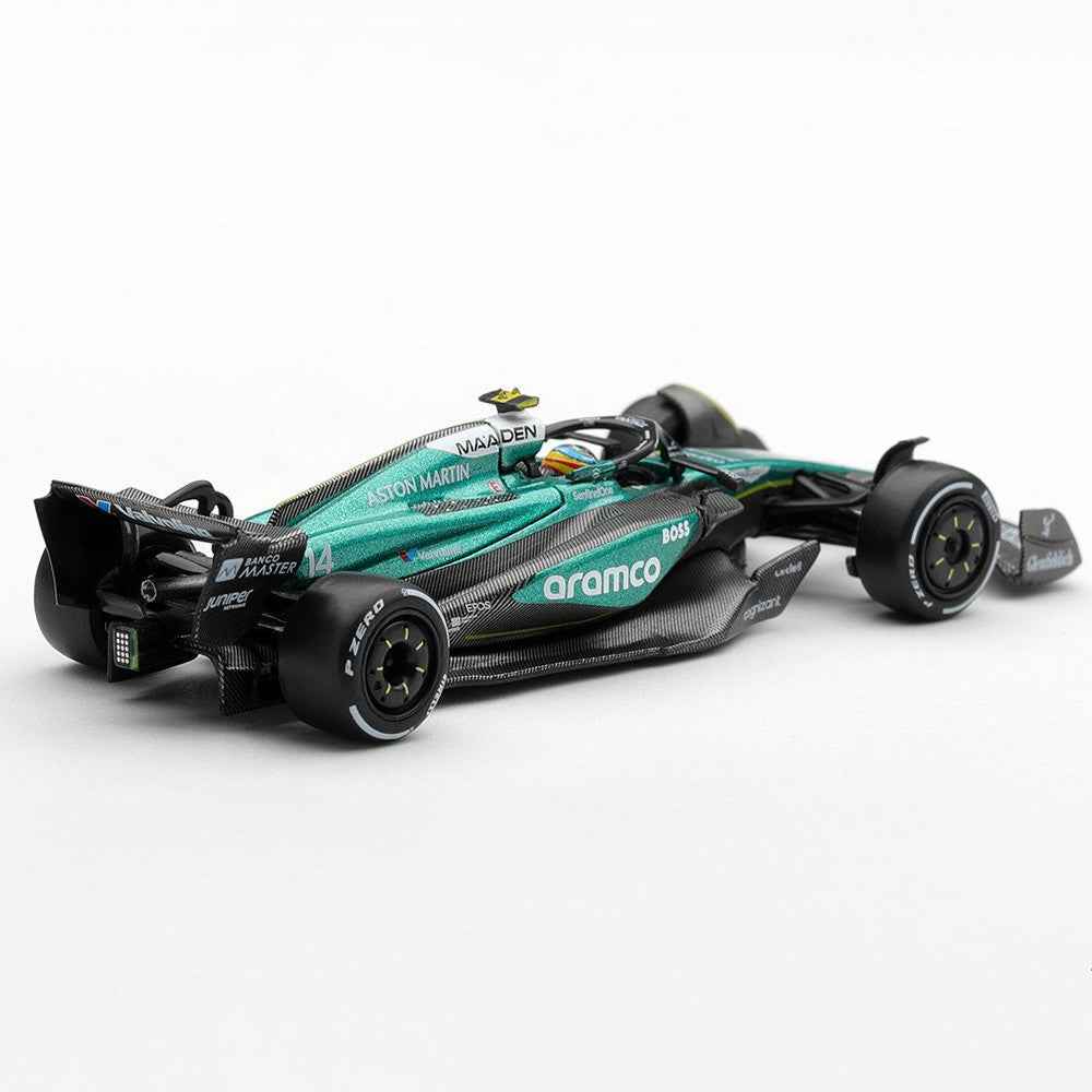 Mini GT 1/64 Aston Martin AMR24 No.14 Fernando Alonso 2024 F1 Las Vegas GP