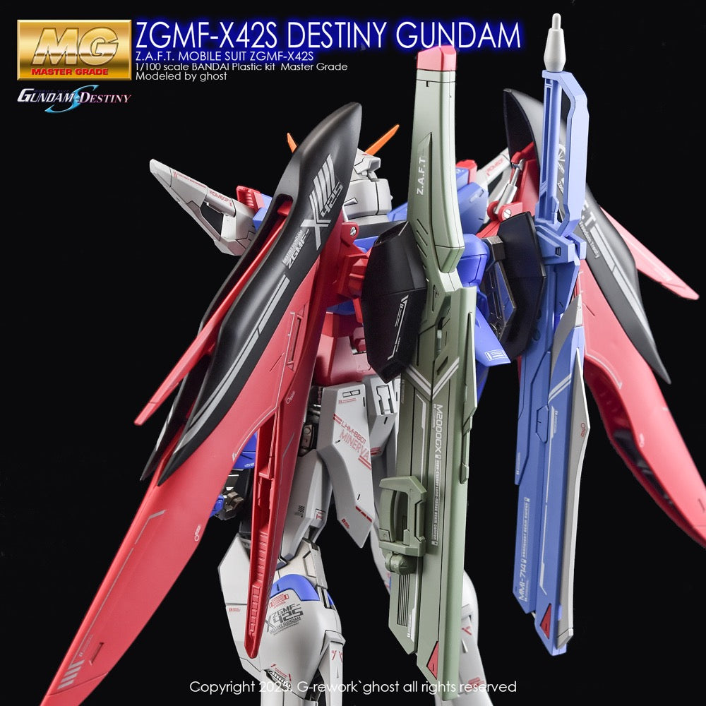 G-Rework CD-M101 Premium Decal for MG Destiny Gundam