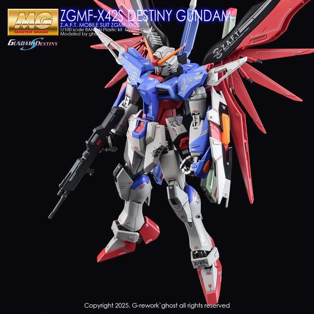 G-Rework CD-M101 Premium Decal for MG Destiny Gundam