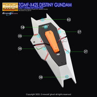 G-Rework CD-M101 Premium Decal for MG Destiny Gundam