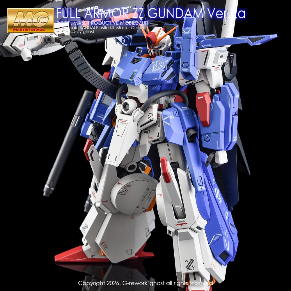 G-Rework CD-M226 Premium Decal for MG Full Armor ZZ Gundam Ver.ka