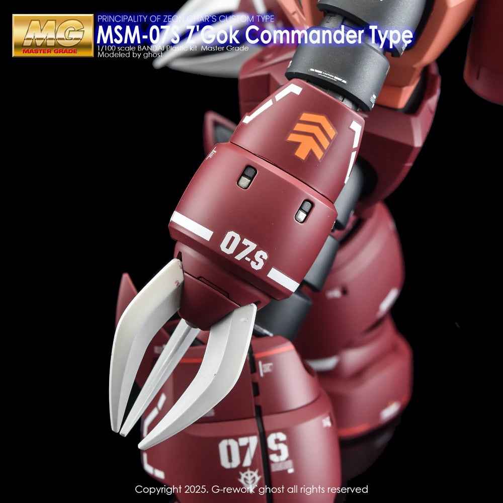 G-Rework CD-M66 Premium Decal for MG Z'Gok Commander Type