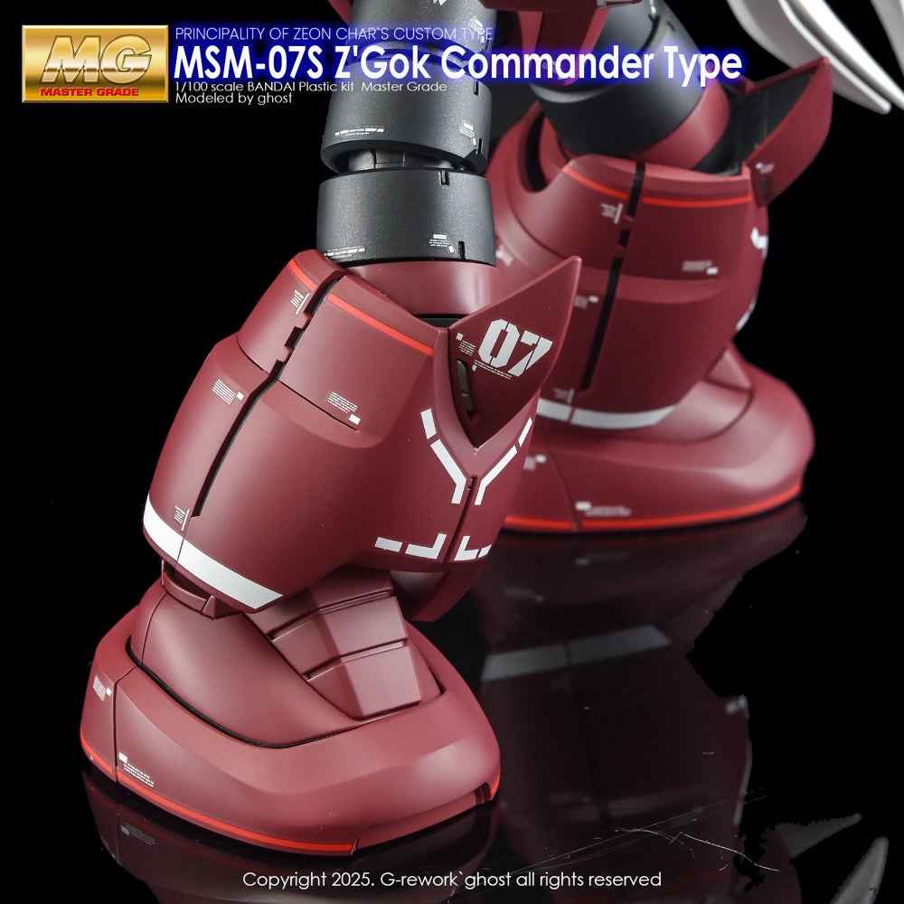 G-Rework CD-M66 Premium Decal for MG Z'Gok Commander Type