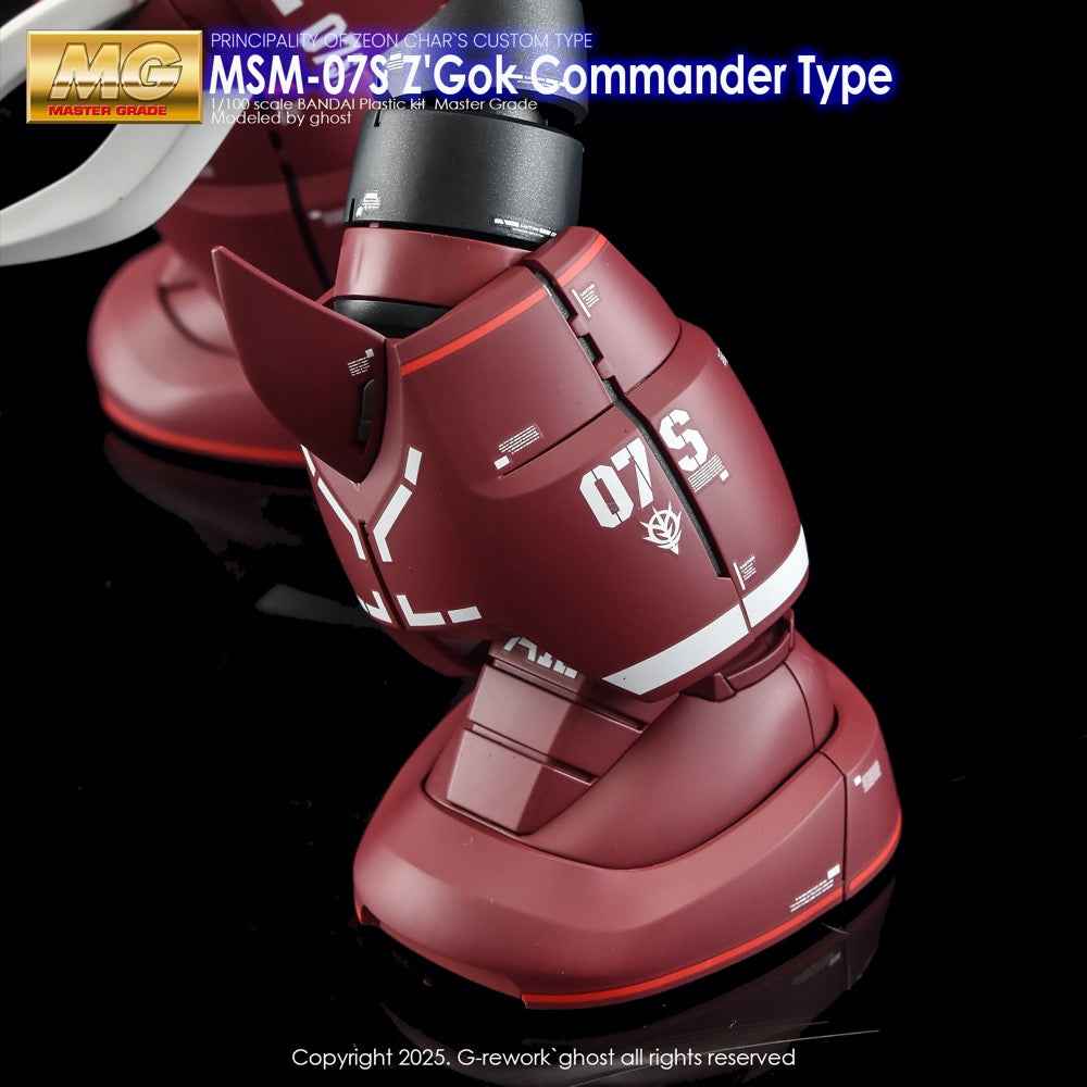 G-Rework CD-M66 Premium Decal for MG Z'Gok Commander Type