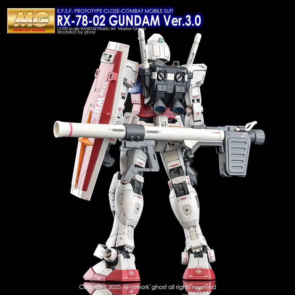 G-Rework CD-M172 Premium Decal for MG Gundam RX78-2 Ver 3.0