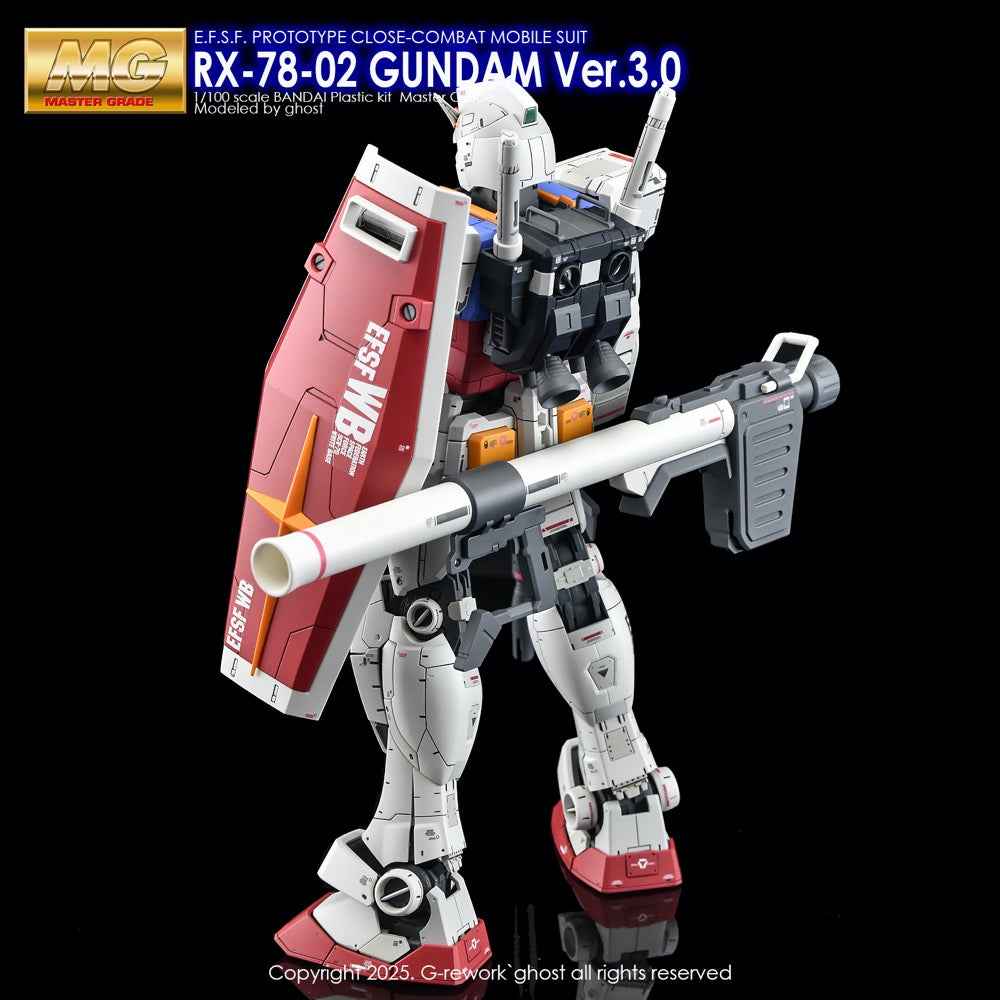G-Rework CD-M172 Premium Decal for MG Gundam RX78-2 Ver 3.0
