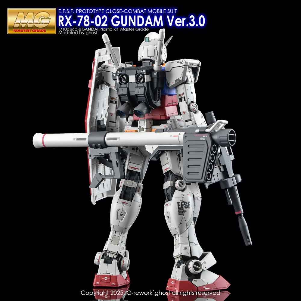 G-Rework CD-M172 Premium Decal for MG Gundam RX78-2 Ver 3.0