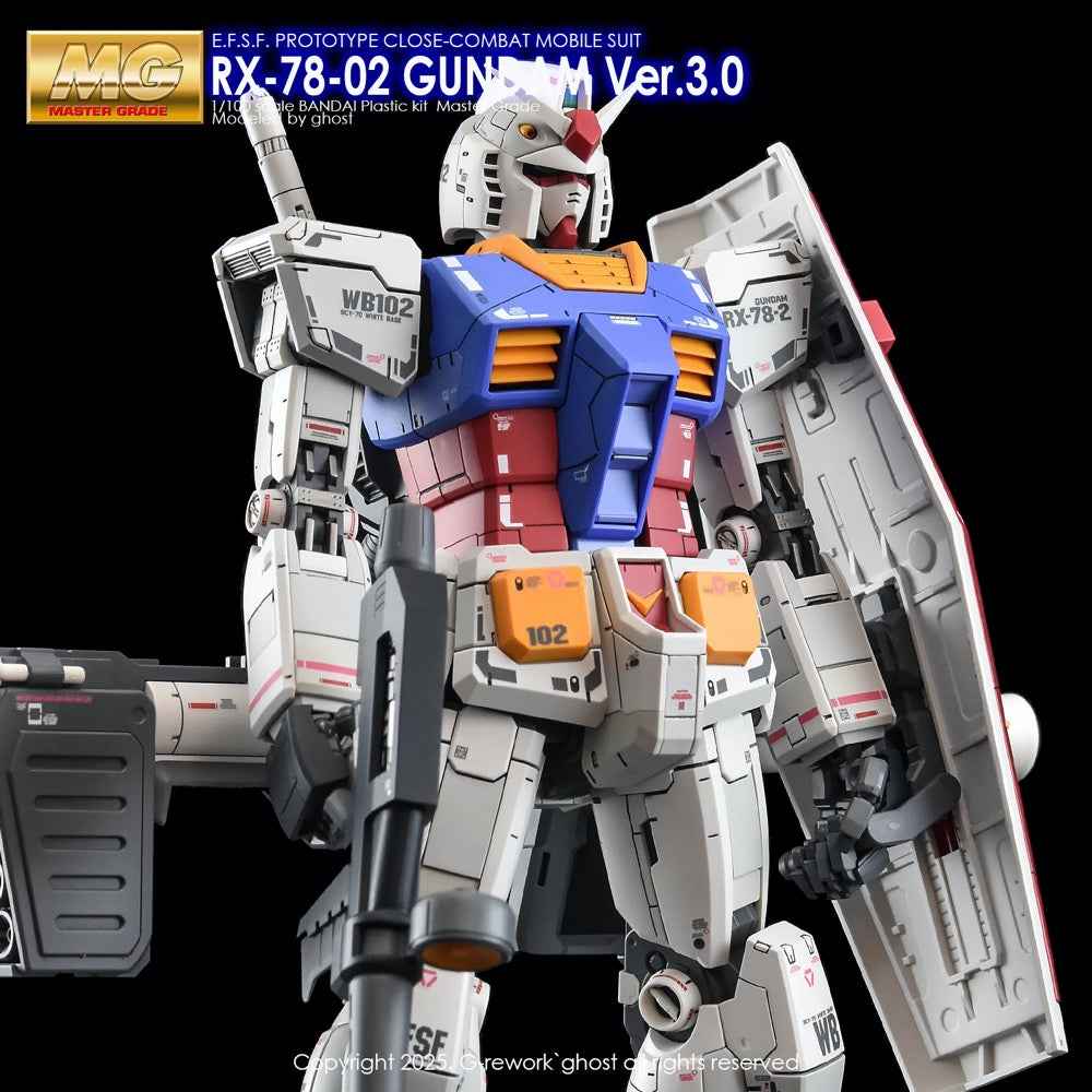G-Rework CD-M172 Premium Decal for MG Gundam RX78-2 Ver 3.0