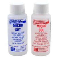 Microscale Micro-Sol & Micro-Set Decal Setting System Bundle