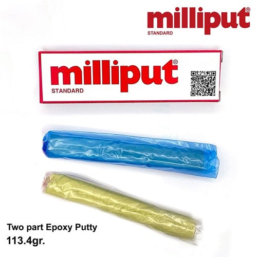 Milliput Standard Grey-Yellow Two Part Epoxy Putty