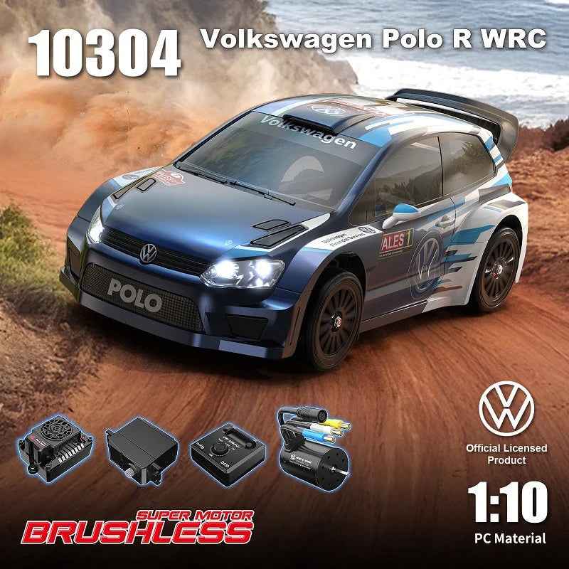 MJX 10304 1/10 Hyper Go 4WD Volkswagen Polo R WRC 2015