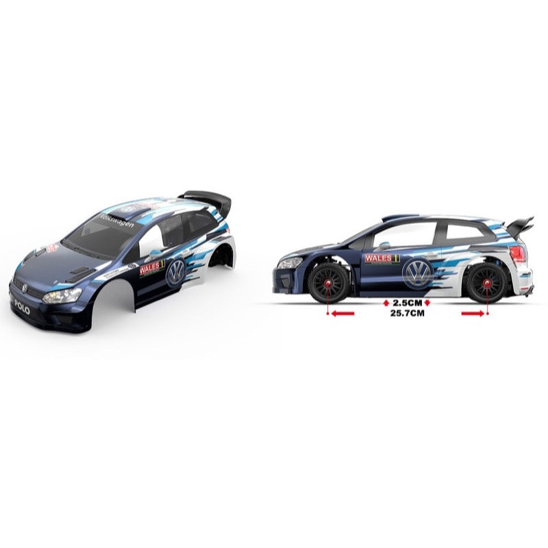 MJX 1/10 Hyper Go Volkswagen Polo R WRC 2015 Brushless 2S RC Car
