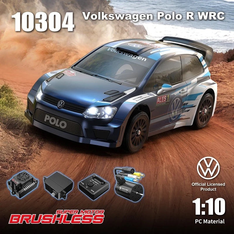 MJX 1/10 Hyper Go Volkswagen Polo R WRC 2015 Brushless 2S RC Car