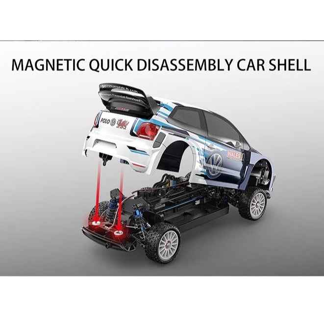 MJX 10304 1/10 Hyper Go 4WD Volkswagen Polo R WRC 2015