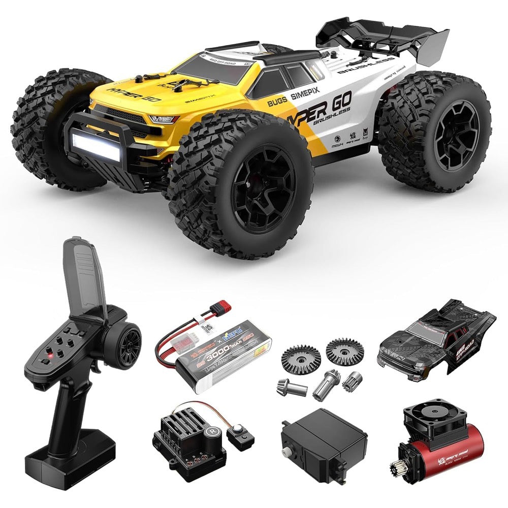 MJX 14207 1/14 Hyper Go 4WD Off-Road Brushless RC Truggy