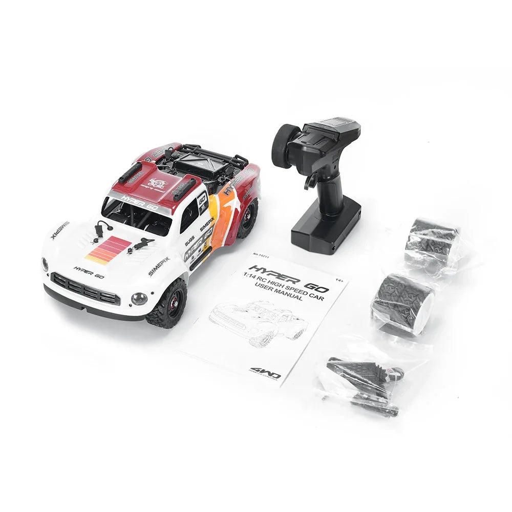 MJX 14211 1/14 Hyper Go 4WD High-Speed Off-Road Brushless RC Short Course Truck