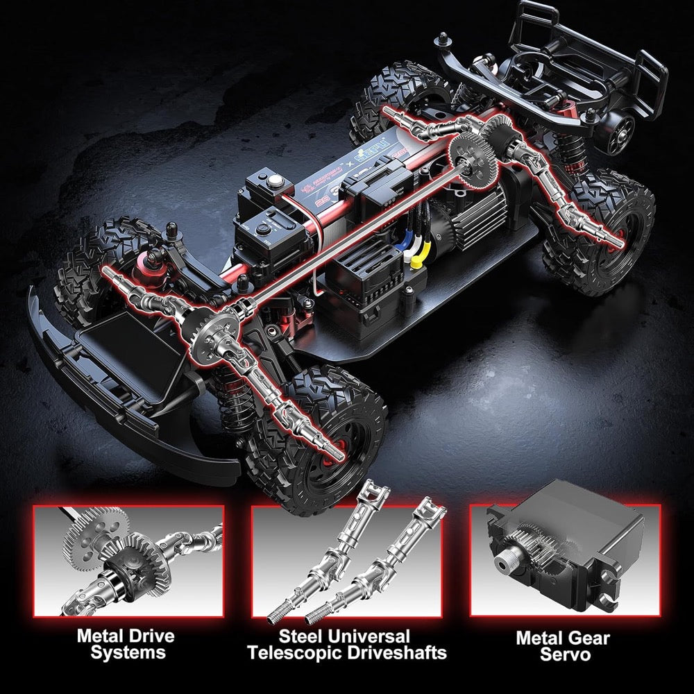 MJX 14211 1/14 Hyper Go 4WD High-Speed Off-Road Brushless RC Short Course Truck