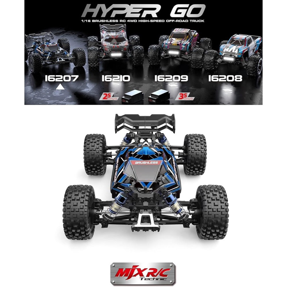 MJX 16207 1/16 Hyper Go 3S 4WD Off-Road RC Buggy